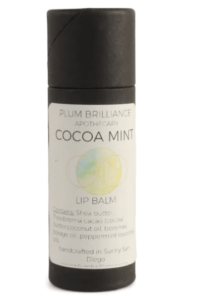 Plum Brilliance lip balm